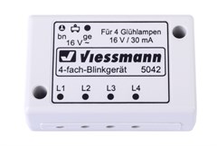 Viessmann 5042 - N Vierfach-Blinkgeraet