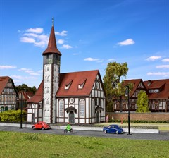 Vollmer 43768 - H0 Fachwerkkirche Altbach