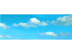 Vollmer 46112 - Hintergrundkulisse Wolken, zw